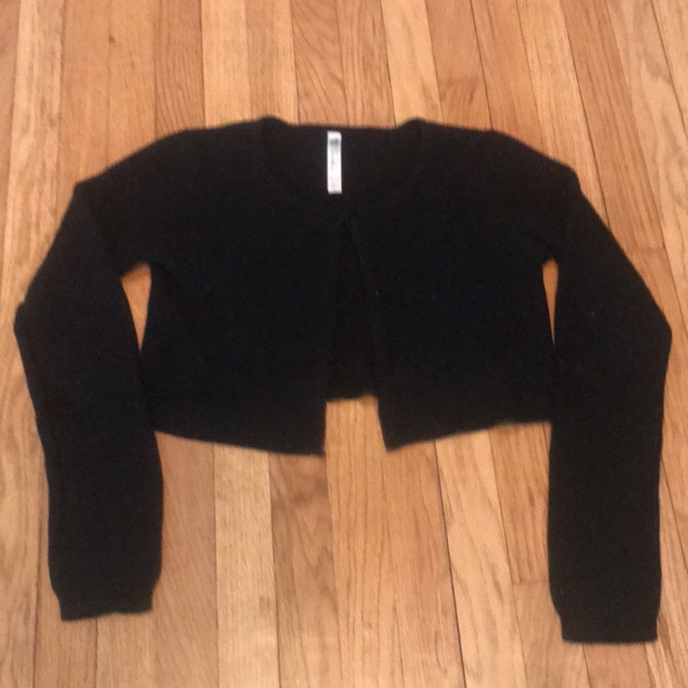 Cherokee Girls knit cropped sweater Size XL 14/16
